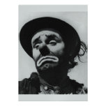 Vintager Clown Individuelle Einladungen