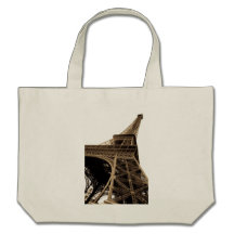 Vintager Eiffel-Turm Einkaufstaschen