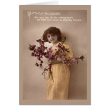 Vintager Geburtstag Grußkarten