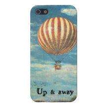 Vintager Heißluft-Ballon iPhone 5 Hüllen