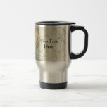 Vintager Karten-Becher Tasse