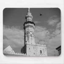 Vintager Moscheenfotodruck - Damaskus mauspads