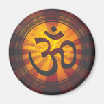 Vintager OM-Symbol-Druck Kühlschrankmagnet