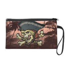 Vintager Piraten-SchädelWristlet