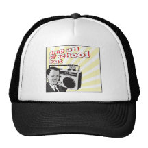 Vintager Tropfen ein ol Schulschlag Trucker Mütze