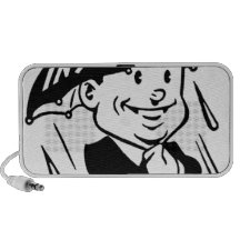 Vintager Versicherungs-Typ Laptop Lautsprecher