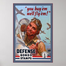 Vintager Verteidigung Bonds~Vintage Weltkrieg 2 Posterdruck