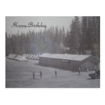 Vintages alles Gute zum Geburtstag Postkarten