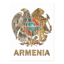 Vintages Armenien Postkarte