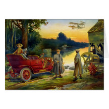 Vintages Automobil 1910 KRW Karten