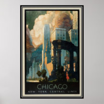 Vintages Chicago, USA - Poster