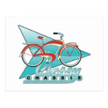 Vintages Fahrrad Postkarten