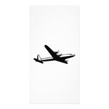 Vintages Flugzeug Personalisierte Foto Karte