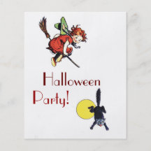 Vintages Halloween Flyerbedruckung