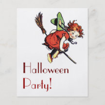 Vintages Halloween Flyerbedruckung