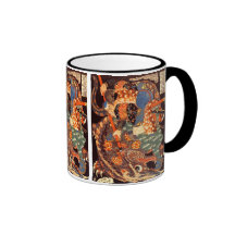 Vintages Japaner Miyamoto Musashi 宮本武蔵 Tee Tasse