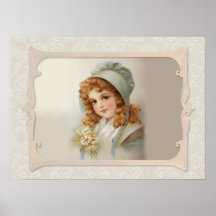 Vintages Kinderplakat-Set