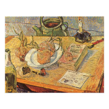 Vintages noch Leben, Vincent van Gogh Impressionis Ankündigungskarten