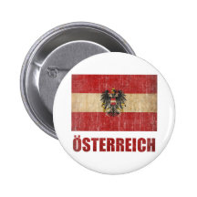 Vintages Österreich Anstecknadel