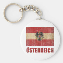Vintages Österreich Schlüsselbänder