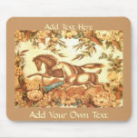 Vintages Reiterpferd Mousepad