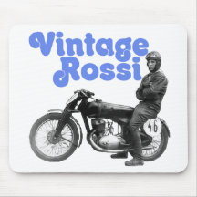Vintages Rennen Mousepad
