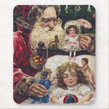 Vintages Sankt-Weihnachten Mousepad