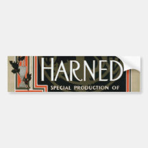 Vintages Theater Hamlets Autoaufkleber