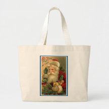 Vintages Weihnachten Einkaufstaschen