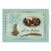 Vintages Weihnachten Grußkarten