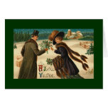 Vintages Weihnachten Karte