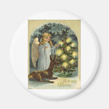 Vintages Weihnachten Kühlschrankmagnete
