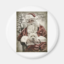 Vintages Weihnachten Magnete