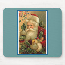 Vintages Weihnachten Mauspads