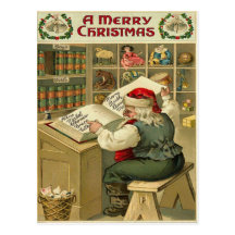 Vintages Weihnachten Postkarte