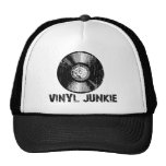 Vinyljunkie-Fernlastfahrer-Hut Retrokultkappe