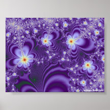 Violette Energie Plakat