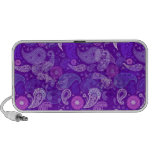 Violettes Paisley Tragbare Speaker