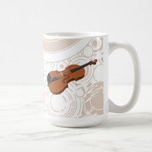 Violine: Modell 3D: Kaffeetasse