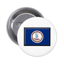 Virginia-Flagge Button