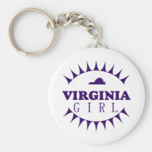 Virginia-Mädchen Keychain Schlüsselanhänger