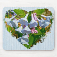 VirginiaBluebells, die Einzelteile koordinieren Mousepads