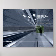 Virtuelle Realität Plakat