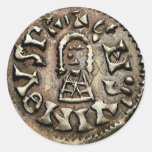 Visigoth Chindaswinth Goldmünze-Gegenstücck Sticker