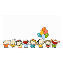 Visitenkarte für Kinder