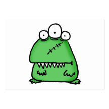 Visitenkarte "Monster"