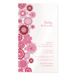 Visitenkarte Pink Delight Pearl Ladys Company