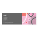 Visitenkarte Prinzessin-Abstract