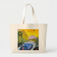 Visitez La Grece en-Auto-Leinwand-Tasche