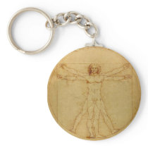 Vitruvian Mann Keychain schlüsselanhänger